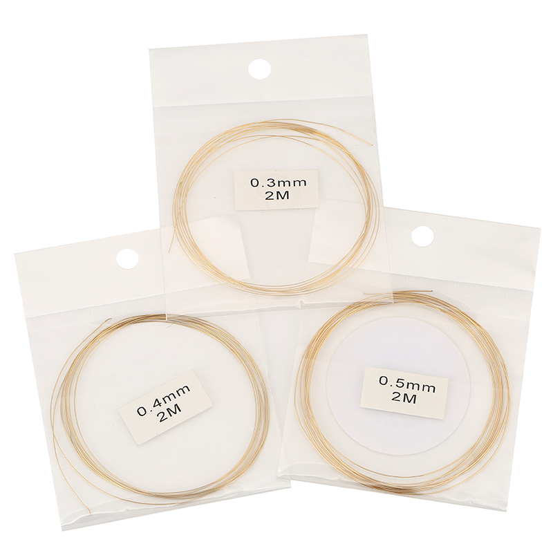 2 เมตรสแตนเลส 0.3 0.4 0.5 มม.ป - Jewelry Making Yarn บทวิจารณ์และราคา