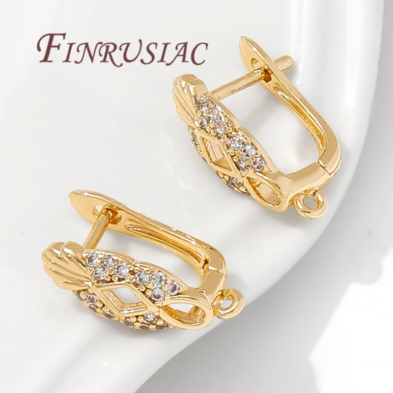 18K Gold Plated,Anti-Allergy ต - Jewelry Making Earrings บทวิจารณ์และราคา