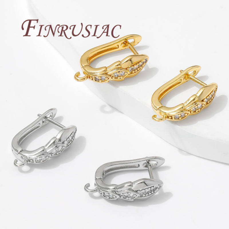 18K Gold Plated,Anti-Allergy ต - Jewelry Making Earrings บทวิจารณ์และราคา