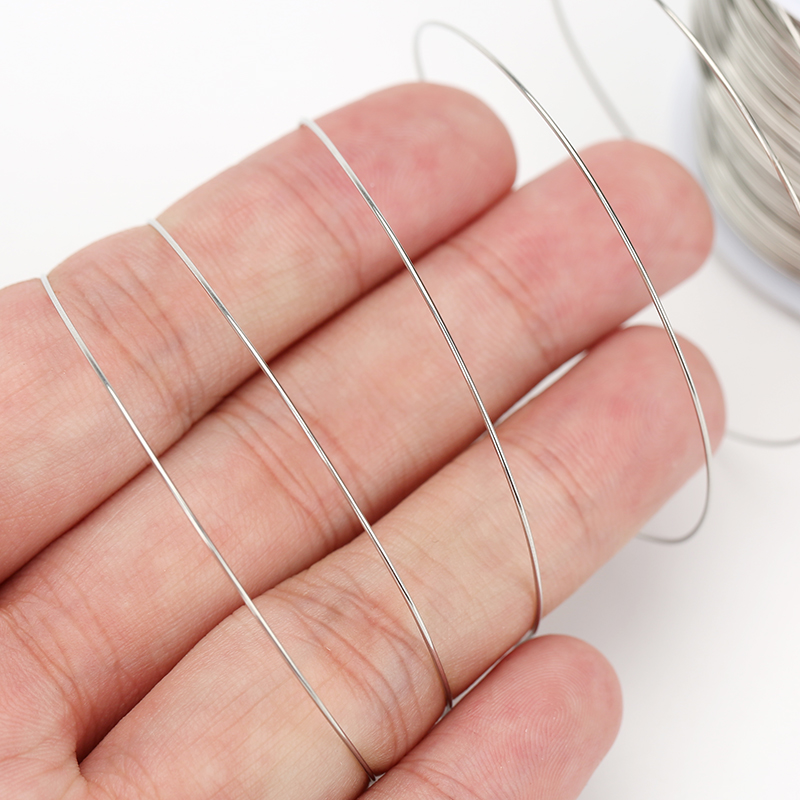 1 ม้วนสแตนเลส 0.2 0.3 0.4 0.5  - Jewelry Making Thread บทวิจารณ์และราคา