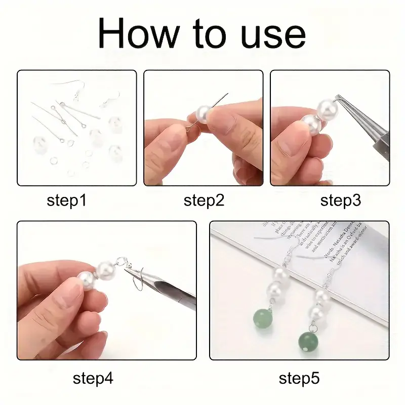 เข็มตาไก่สแตนเลส 100 ชิ้น/ล็อต - Jewelry Making Jig บทวิจารณ์และราคา