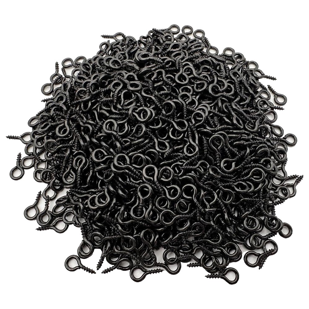 หมุดตาเล็กสีดำขนาดเล็ก 200 ชิ้ - Jewelry Making Thread บทวิจารณ์และราคา