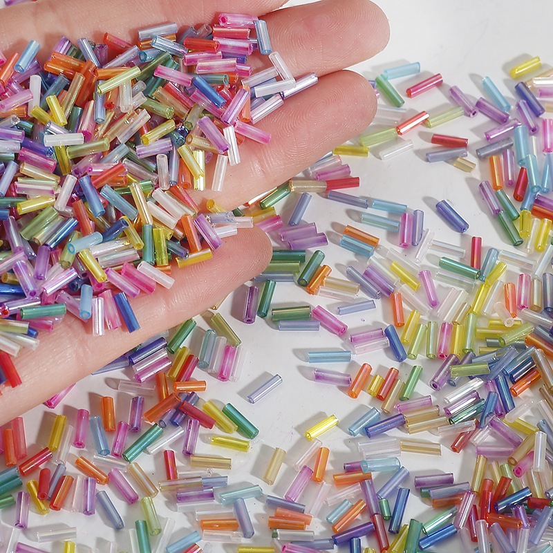ลูกปัดคริสตัลรูปทรงข้าว 2x7 มม - Crimp Bead Tube บทวิจารณ์และราคา