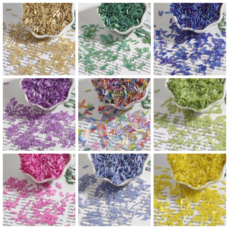 ลูกปัดคริสตัลรูปทรงข้าว 2x7 มม - Crimp Bead Tube บทวิจารณ์และราคา