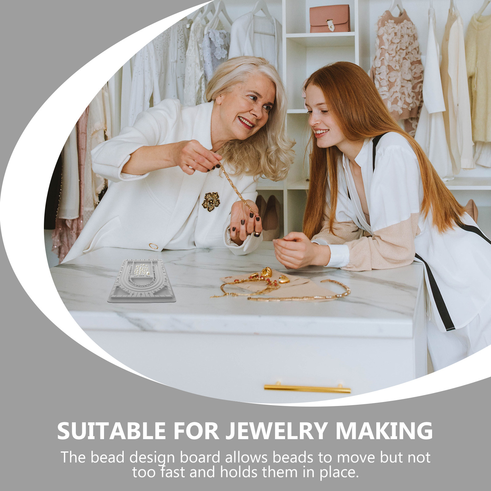 ถาดใส่ลูกปัดสำหรับทำเครื่องประ - Jewelry Making Necklaces บทวิจารณ์และราคา
