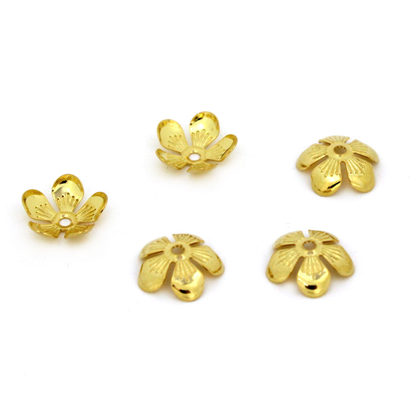 50 ชิ้น 11 มิลลิเมตรสแตนเลสดอก - Bead Cap Flower บทวิจารณ์และราคา