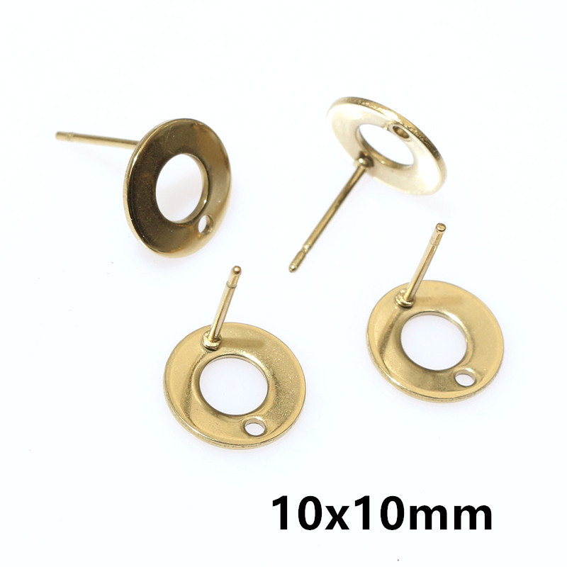 20ชิ้นสแตนเลสหัตถกรรมต่างหูกระ - Jewelry Making Earrings บทวิจารณ์และราคา