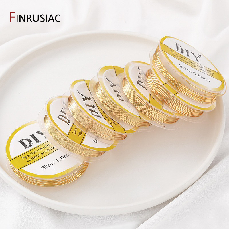 ลวดทองแดงชุบทอง 14K สำหรับทำเค - Jewelry Making Yarn บทวิจารณ์และราคา