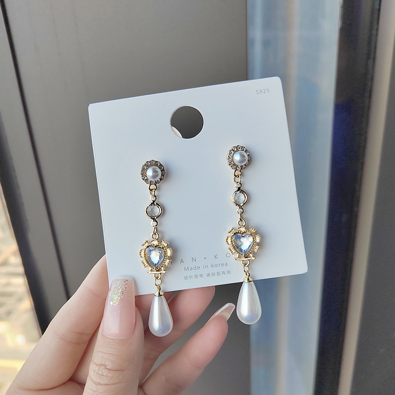 Pearl ต่างหูแฟชั่นสำหรับผู้หญิ - Beading Needle Fine บทวิจารณ์และราคา