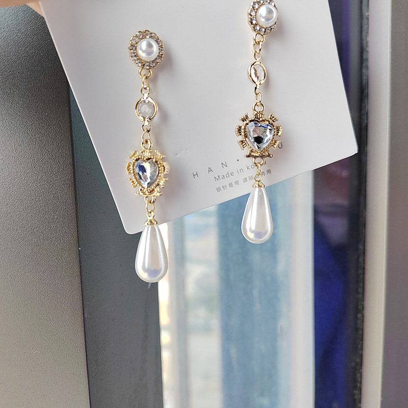 Pearl ต่างหูแฟชั่นสำหรับผู้หญิ - Beading Needle Fine บทวิจารณ์และราคา