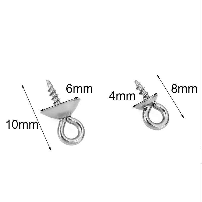 ตะขอเกี่ยวจี้มุกสแตนเลส 20 ชิ้ - Jewelry Making Necklaces บทวิจารณ์และราคา