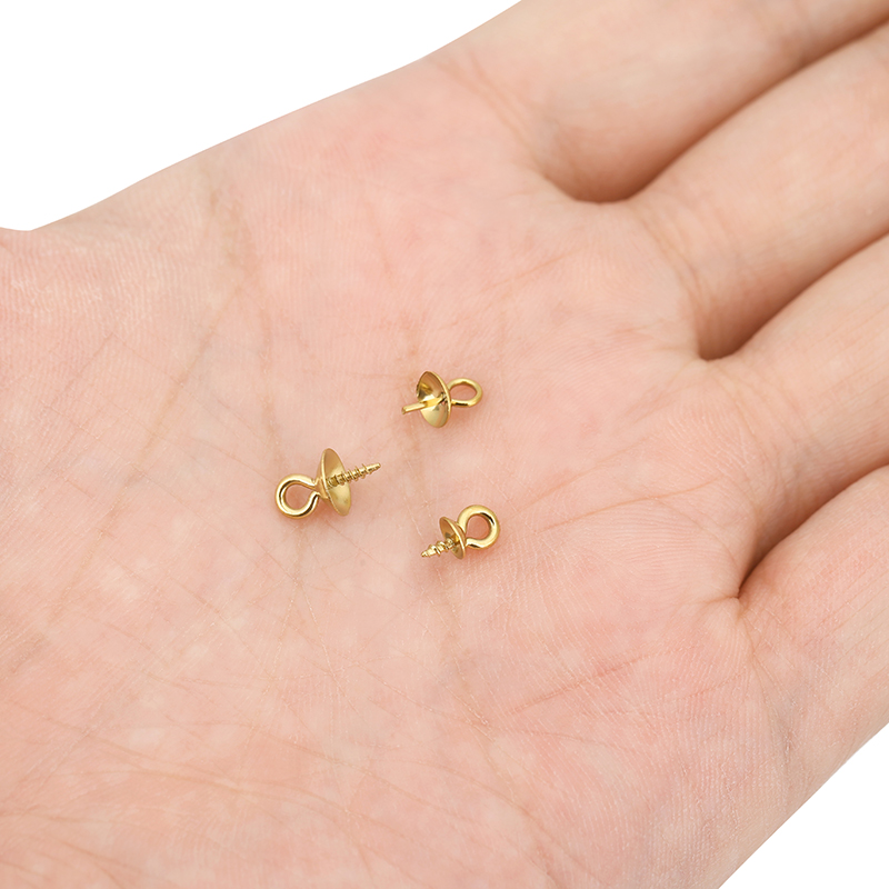 ตะขอเกี่ยวจี้มุกสแตนเลส 20 ชิ้ - Jewelry Making Necklaces บทวิจารณ์และราคา