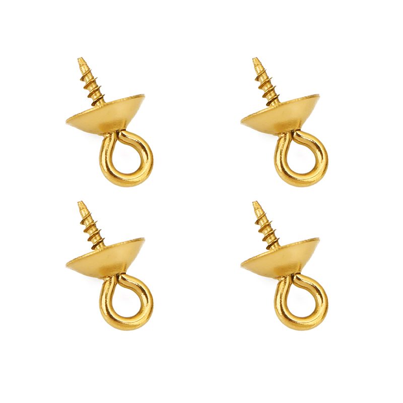 ตะขอเกี่ยวจี้มุกสแตนเลส 20 ชิ้ - Jewelry Making Necklaces บทวิจารณ์และราคา